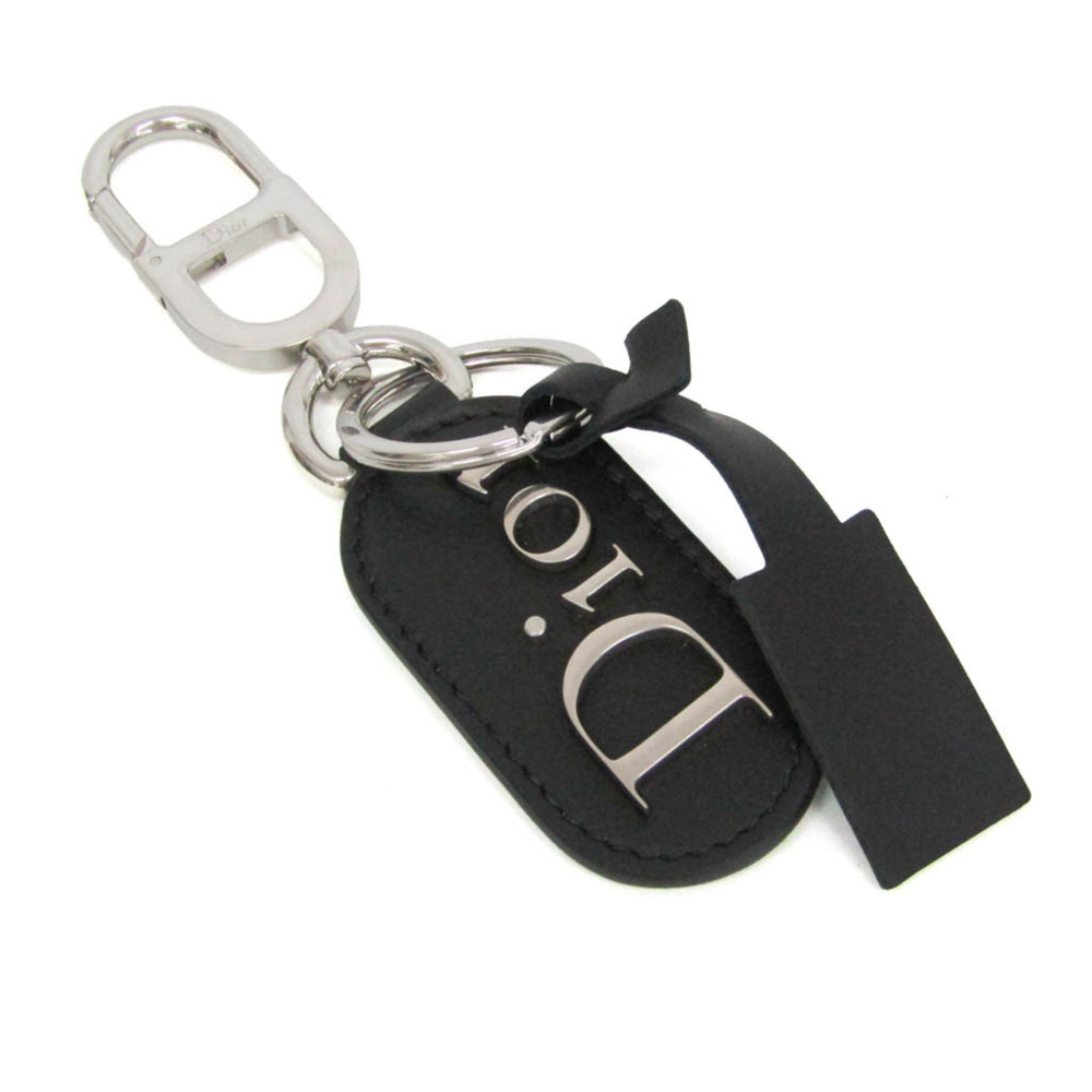 Christian Dior 2ESKH645GUA Keyring (Silver,Black)